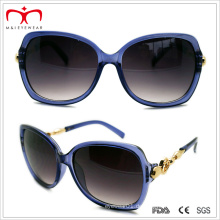 2015 modische Damen-Plastik-Sonnenbrille mit Metall-Dekoration (WSP412415)